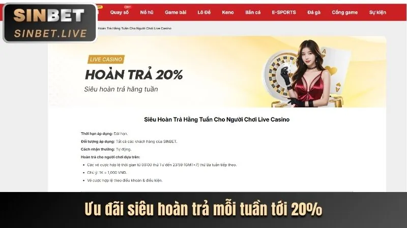Thưởng Chào Mừng J8BET